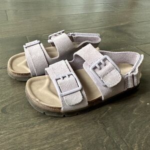 Zara Toddler Girl‘s Purple Sandals
